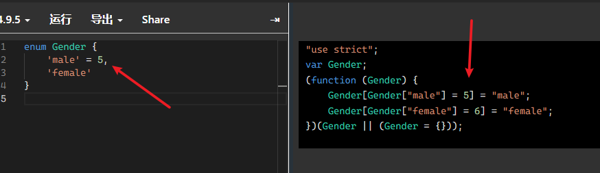 typeScript-enum